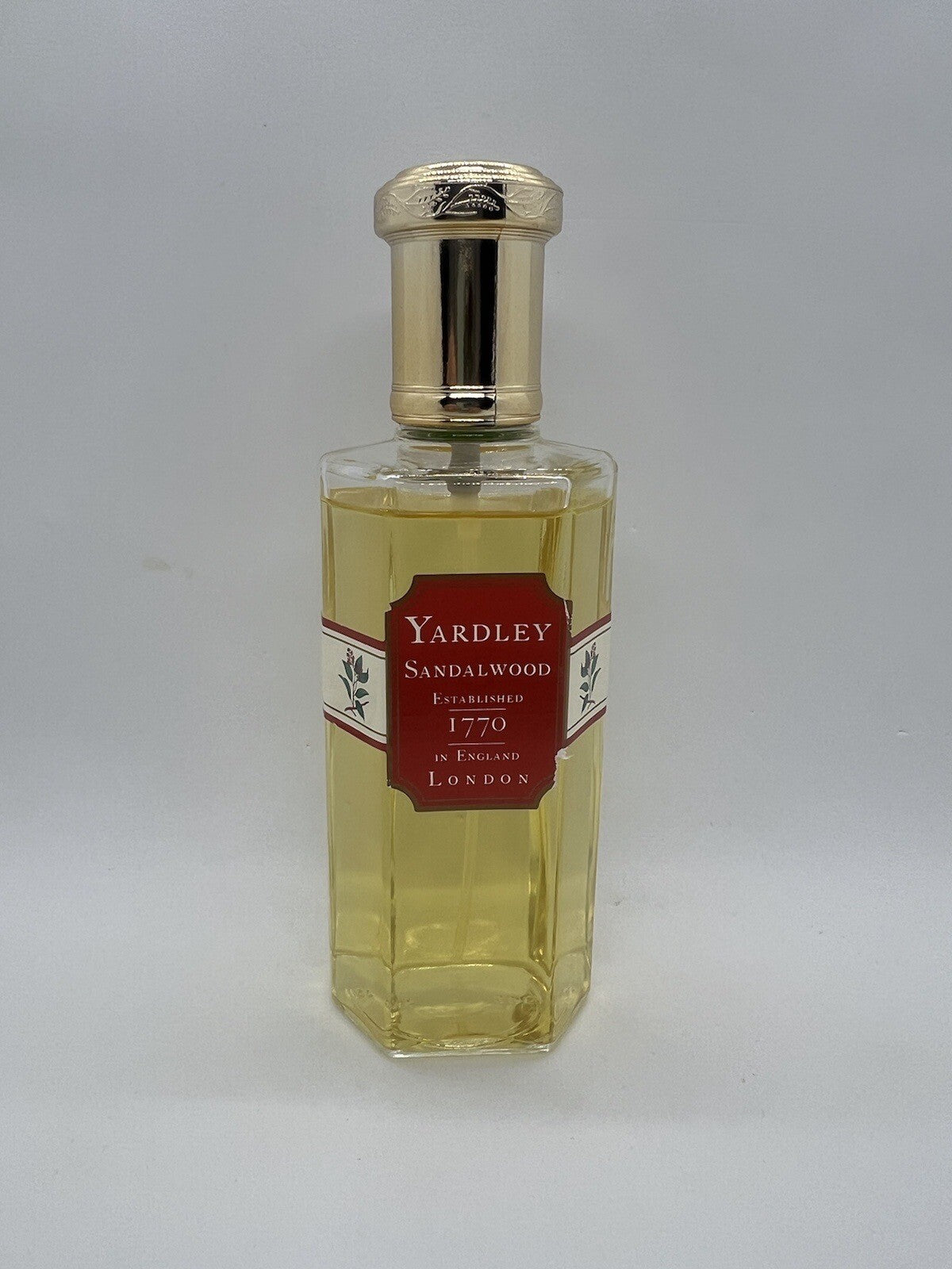 Yardley Sandalwood Edt 120ml/4 oz Rare HTF No box  Vintage see pics0
