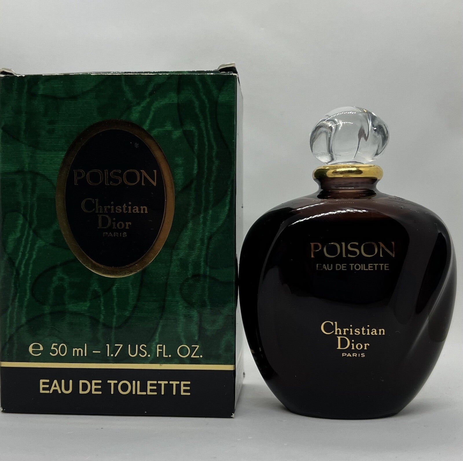 Dior Poison Edt 1.7oz/50ml Rare 33 Avenue Houche Vintage BATCH 8G01 Splash5