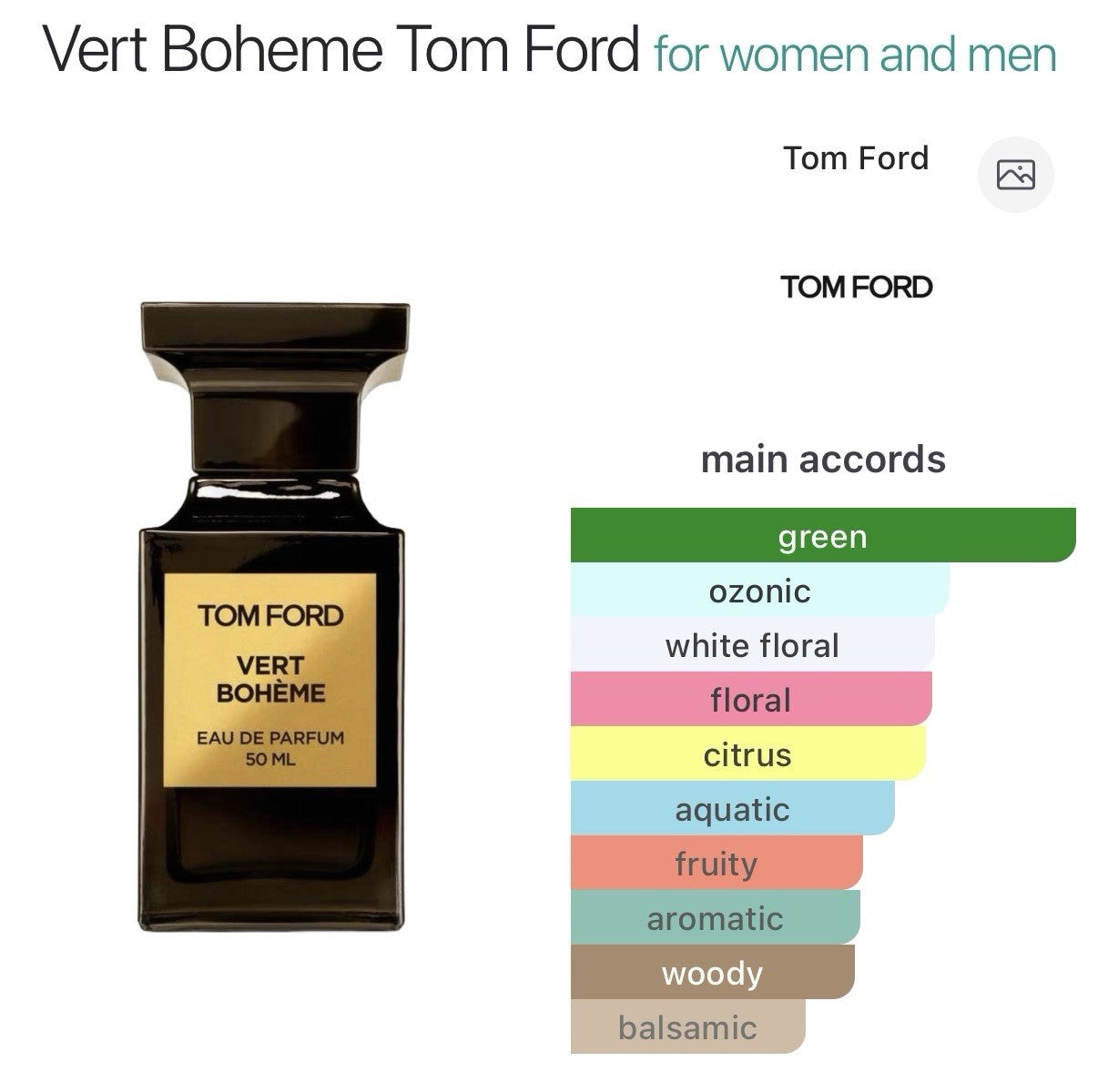 Tom Ford Vert Boheme  EDP 250ml/8.5 Oz  (Discontinued)16
