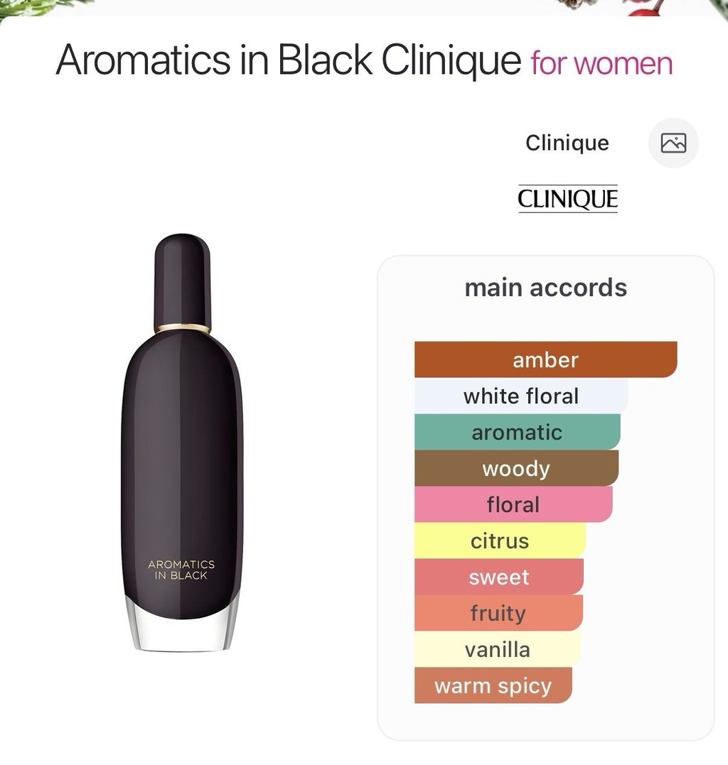 Aromatics in Black edp By Clinique 50ml/1.7 Oz (BNIB)6