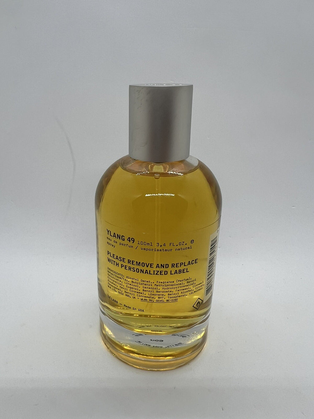 Le Labo Ylang 49 edp  3.4 Oz/ 100ml Clear Label Tester No box1
