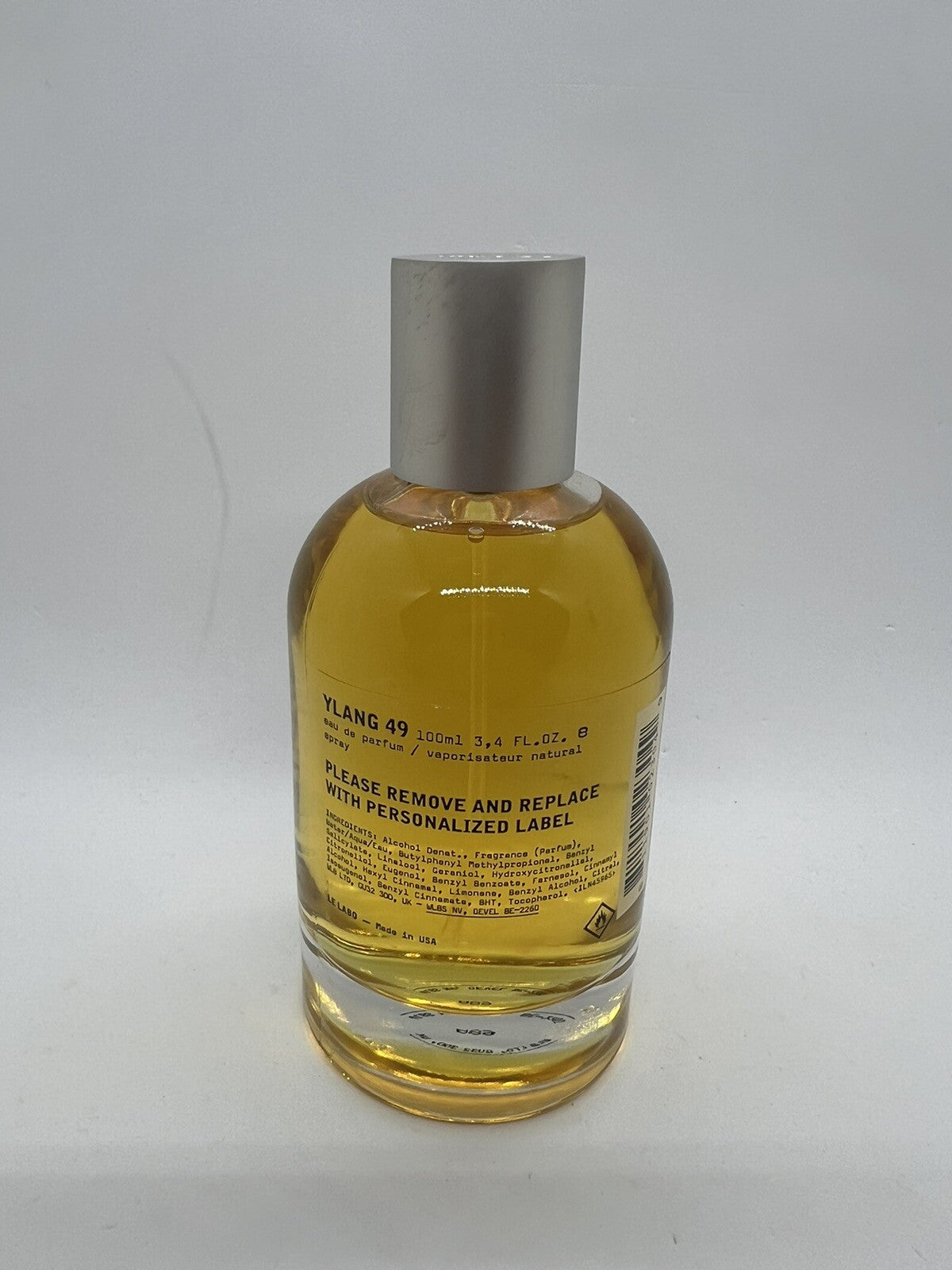 Le Labo Ylang 49 edp  3.4 Oz/ 100ml Clear Label Tester No box1