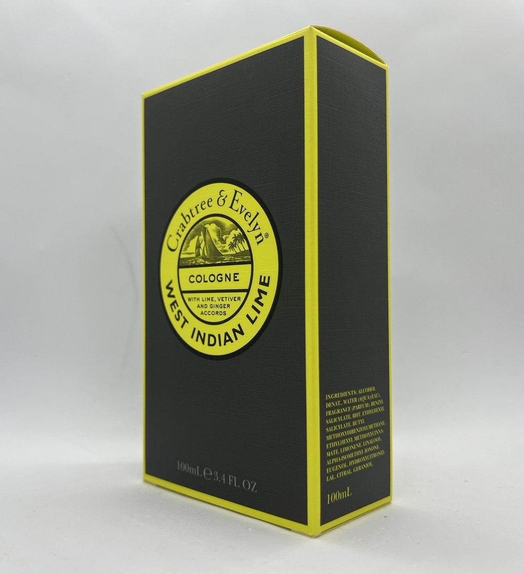 Crabtree & Evelyn West Indian Lime edt 100ml/3.4 Oz Rare & Discontinued9