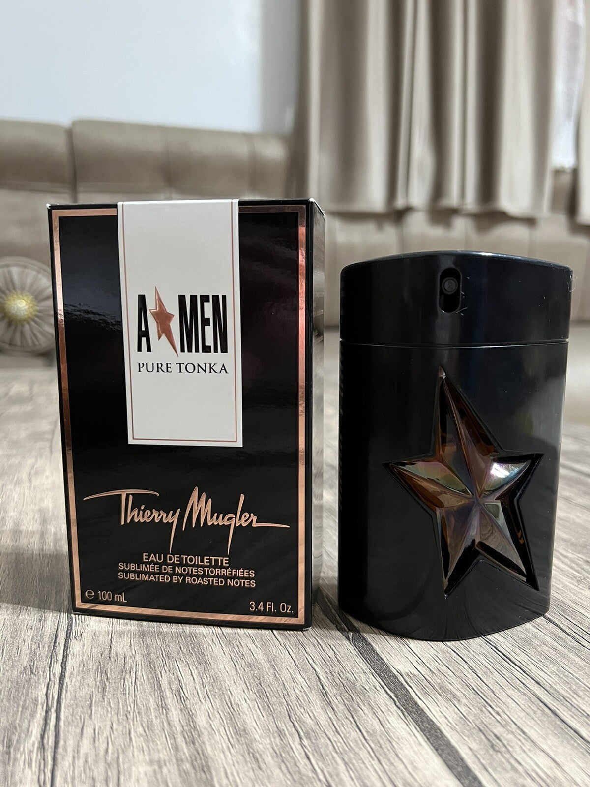 Thierry Mugler Pure Tonka EDT 100ml/3.4oz Discontinued And Rare0