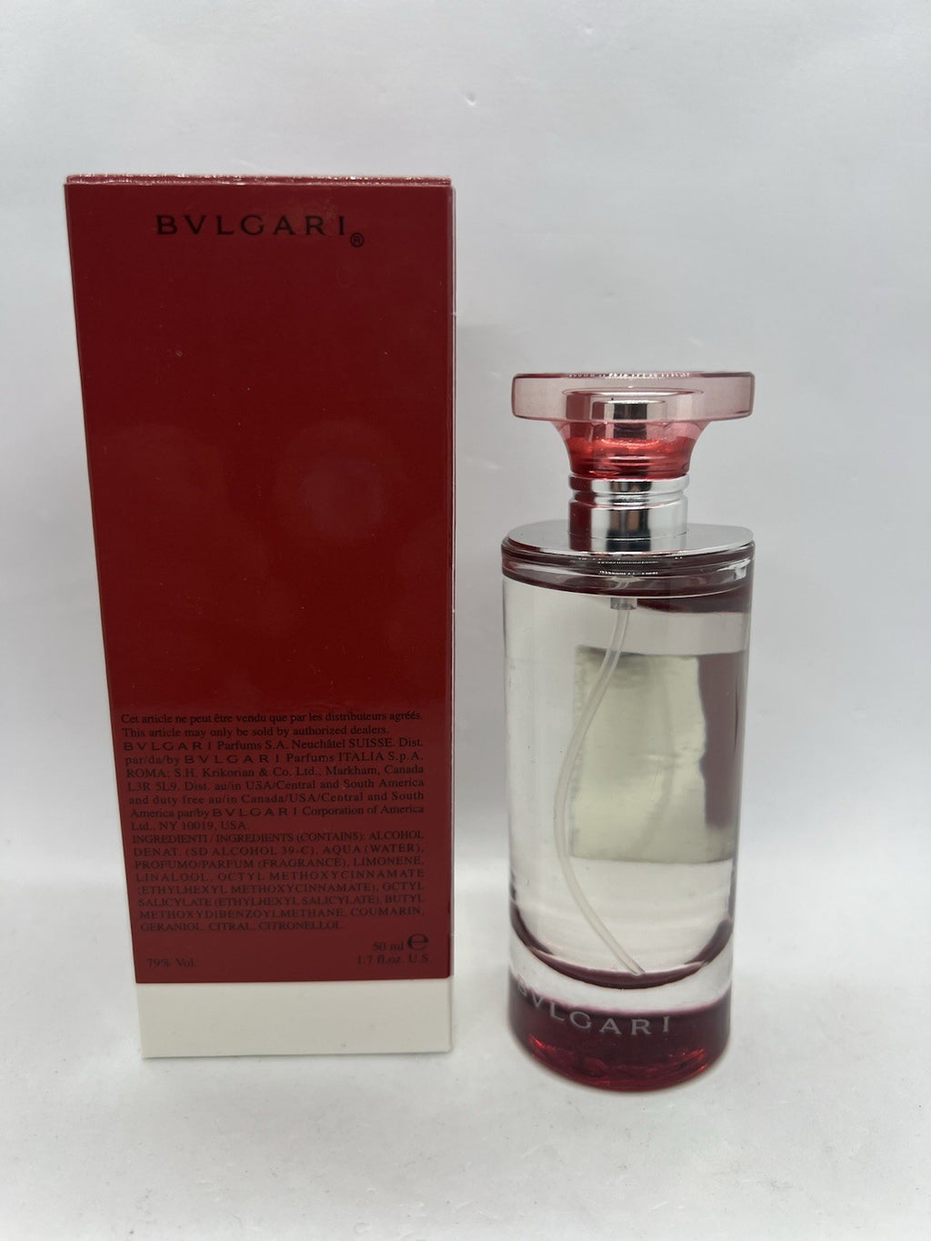 BVLGARI Eau Parfumee Au The Rouge Edc 50ml/1.7 Oz (Discontinued)5