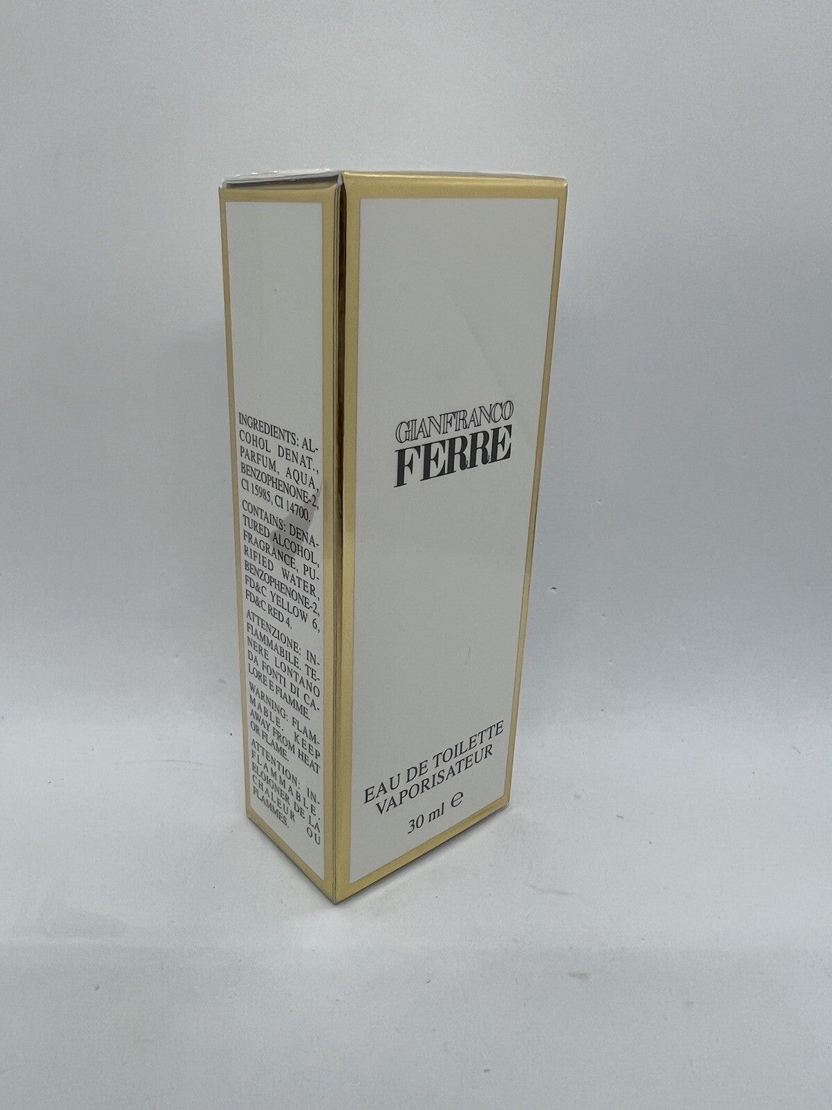FERRE by GIANFRANCO FERRE for Women 1 oz/30ml Edt Spray Vintage Rare Sealed0
