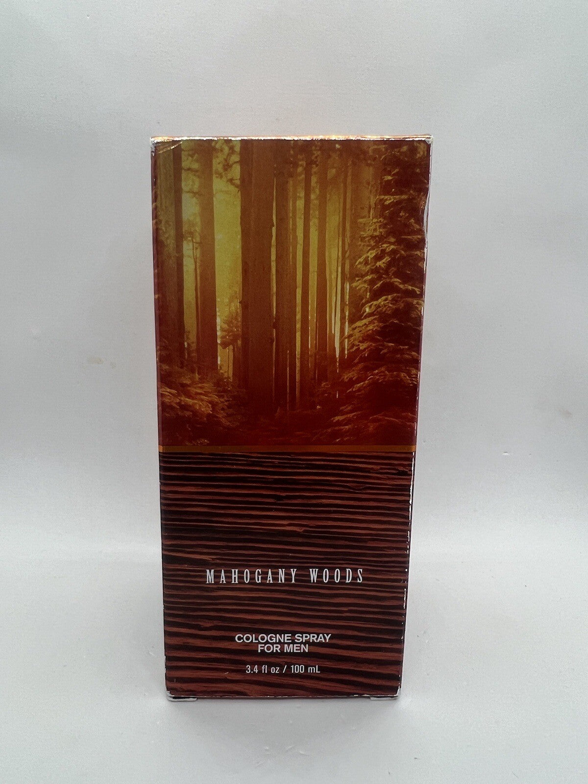 Bath & Body Works MAHOGANY WOODS 3.4 oz /100ml+Shower Gel+Body Lotion (Rare)12