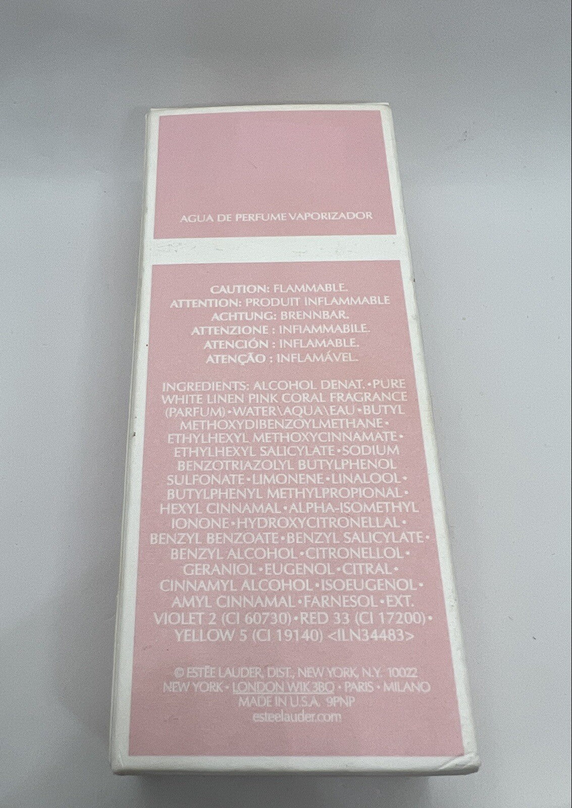 Pure White Linen Pink Coral Edp By Estee Lauder 1.7oz/50ml Discontinued Rare4