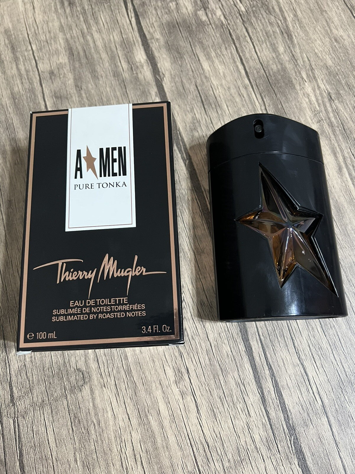 Thierry Mugler Pure Tonka EDT 100ml/3.4oz Discontinued And Rare1