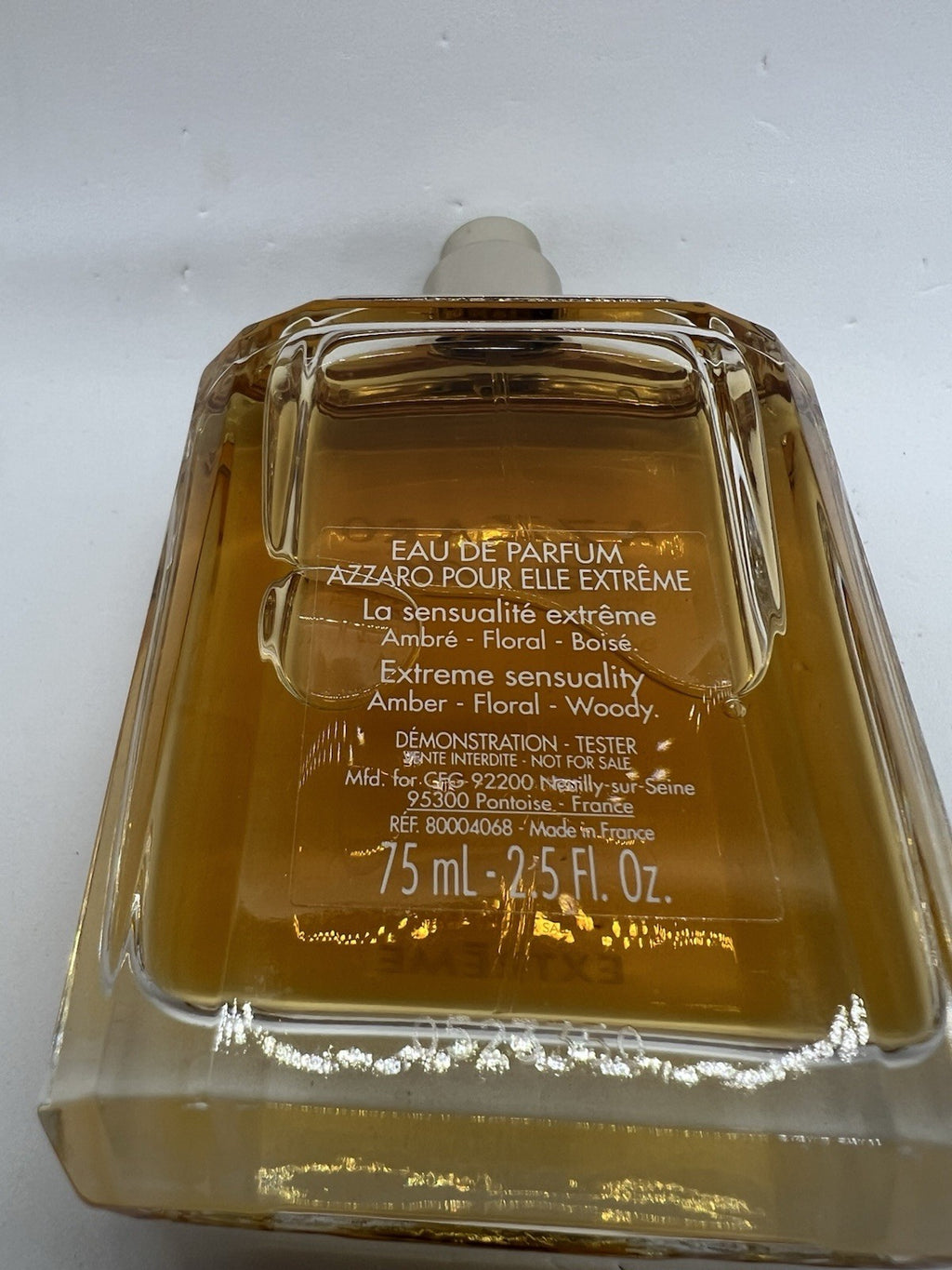Azzaro Pour Elle Extreme edp 75ml/3.4 Oz , Tester Without Cap (Discontinued/HTF)5
