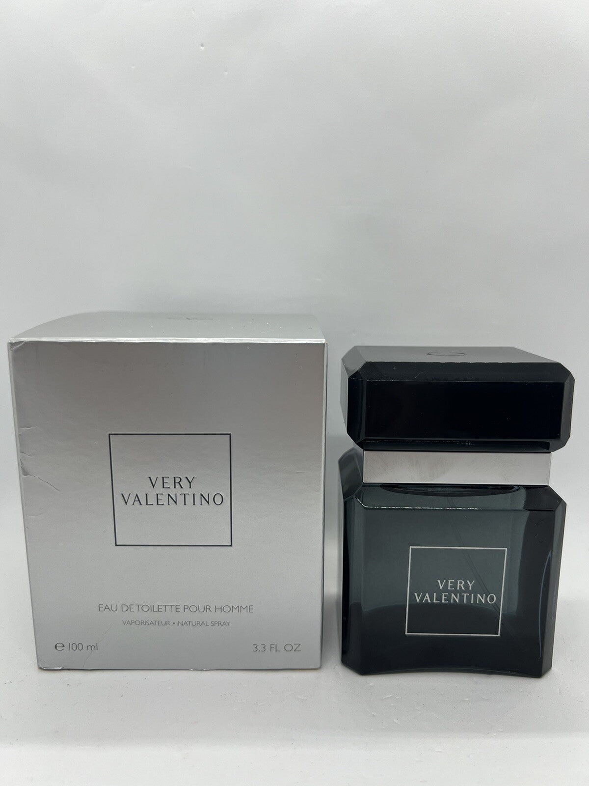 VERY VALENTINO edt Pour Homme Men 100ml/3.3oz  *RARE* Open Box0