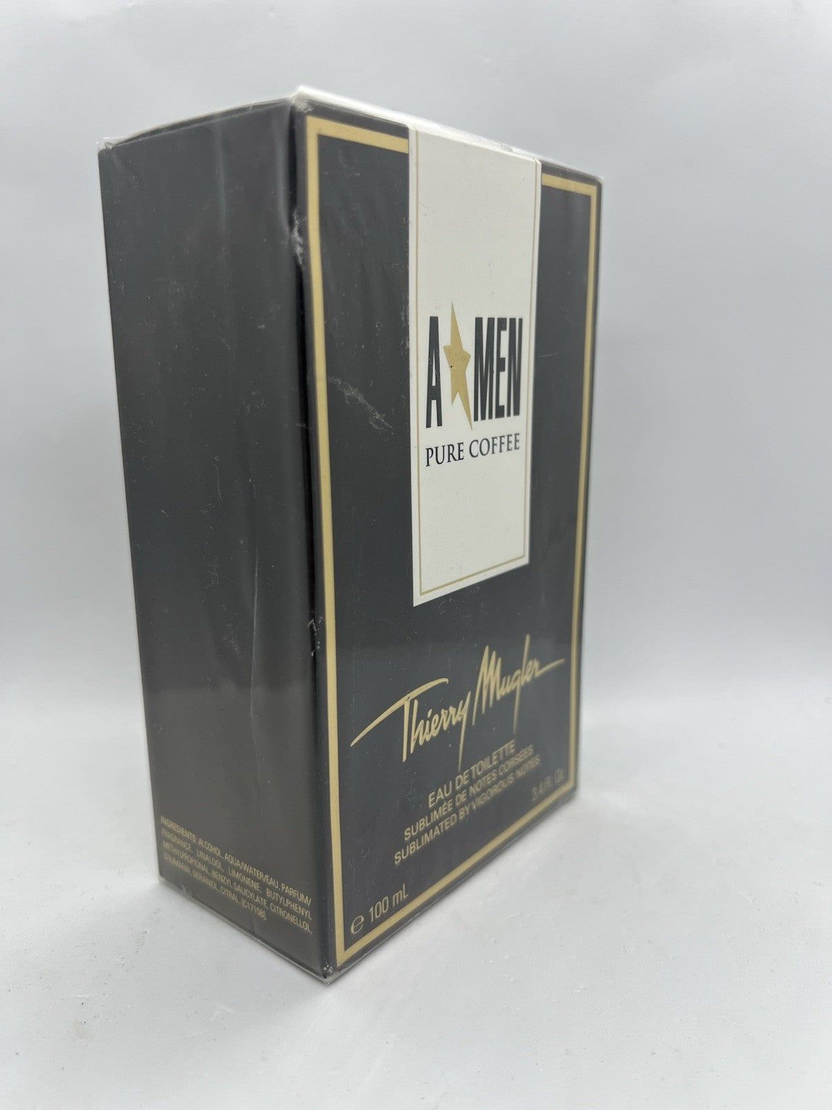 Thierry Mugler A*Men Pure Coffee EDT 100ml/3.4oz  Rare (SEALED)0