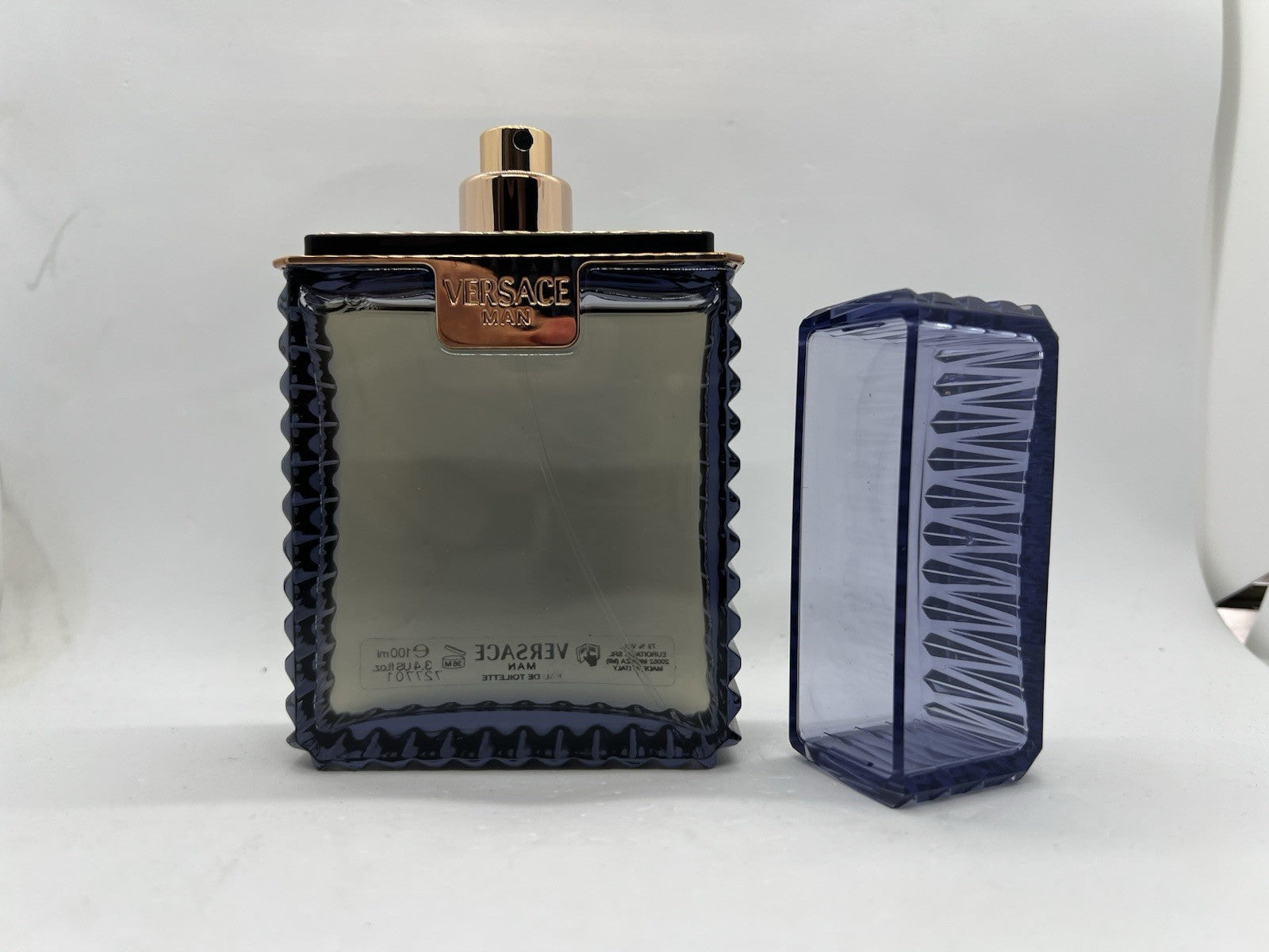 Versace Man Edt  by Versace (Purple)  3.4oz\ 100ml Rare Discontinued Htf4