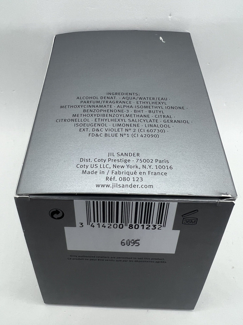 Sander By Jil Sander EDT  4.2 oz/125ml RARE HTF DISCONTINUED13