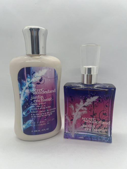 Bath & Body Works Secret Wonderland edt 75ml +Lotion 236ml, Discontinued0