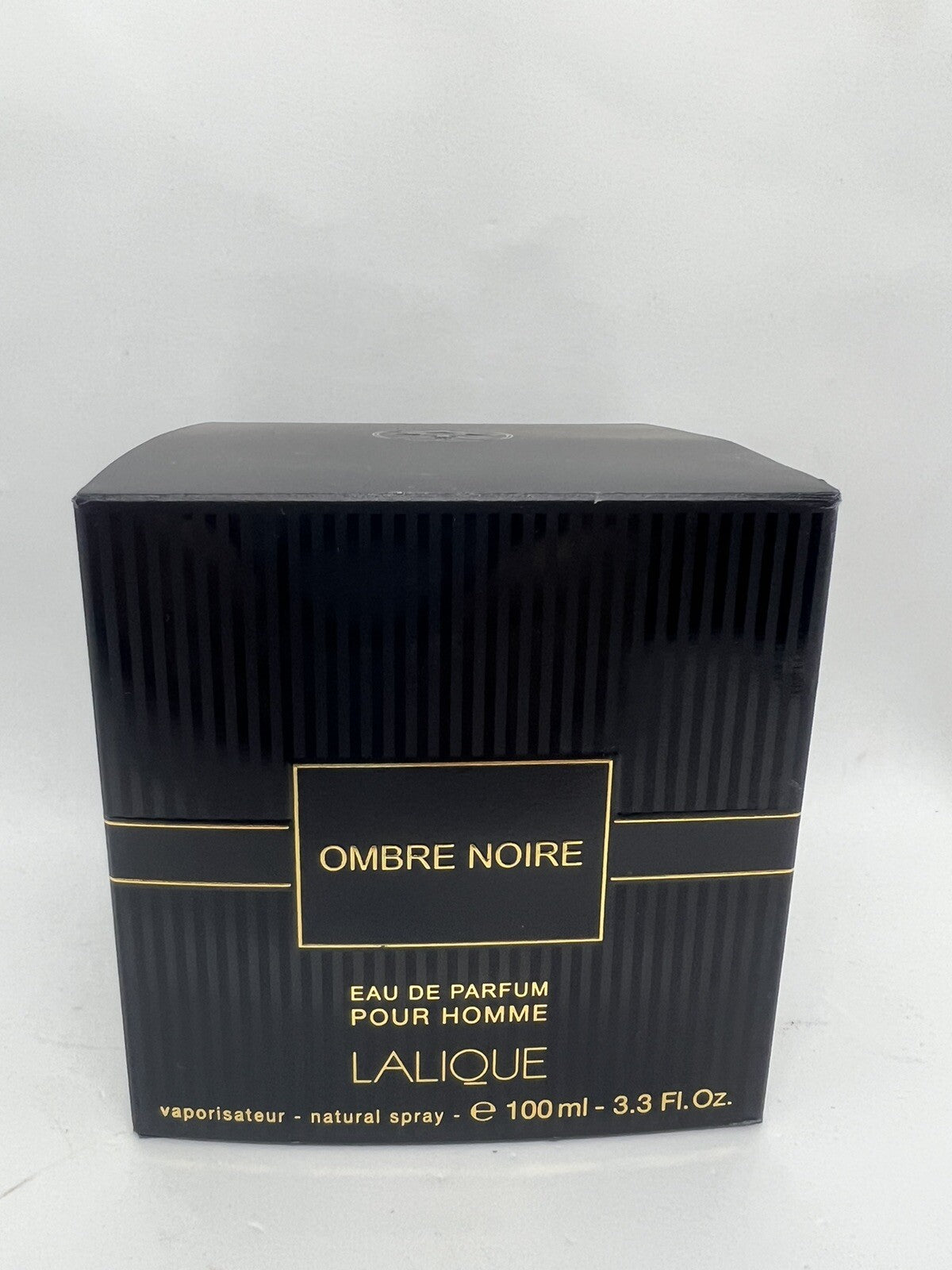 Lalique Ombre Noire edp Pour Homme 3.3 Oz/100ml open box6