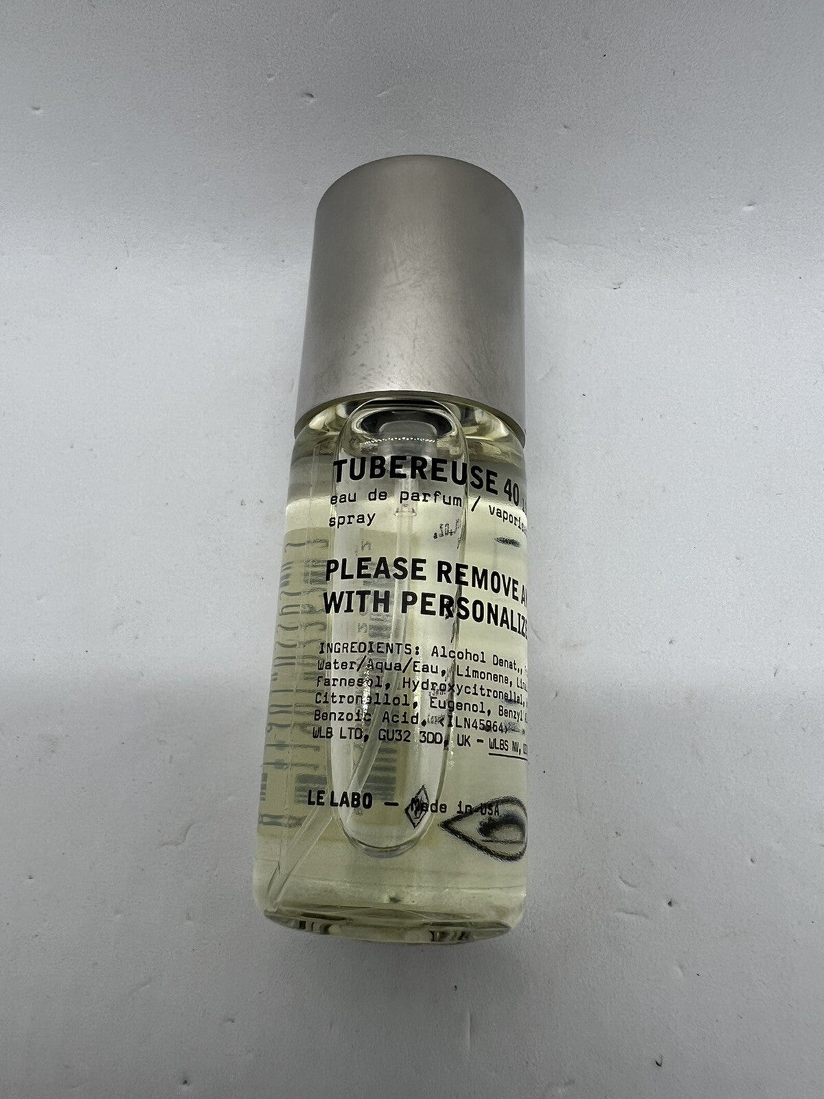 Le Labo Tubereuse 40 New York  0.5 Oz/ 15ml Tester No box See photos4