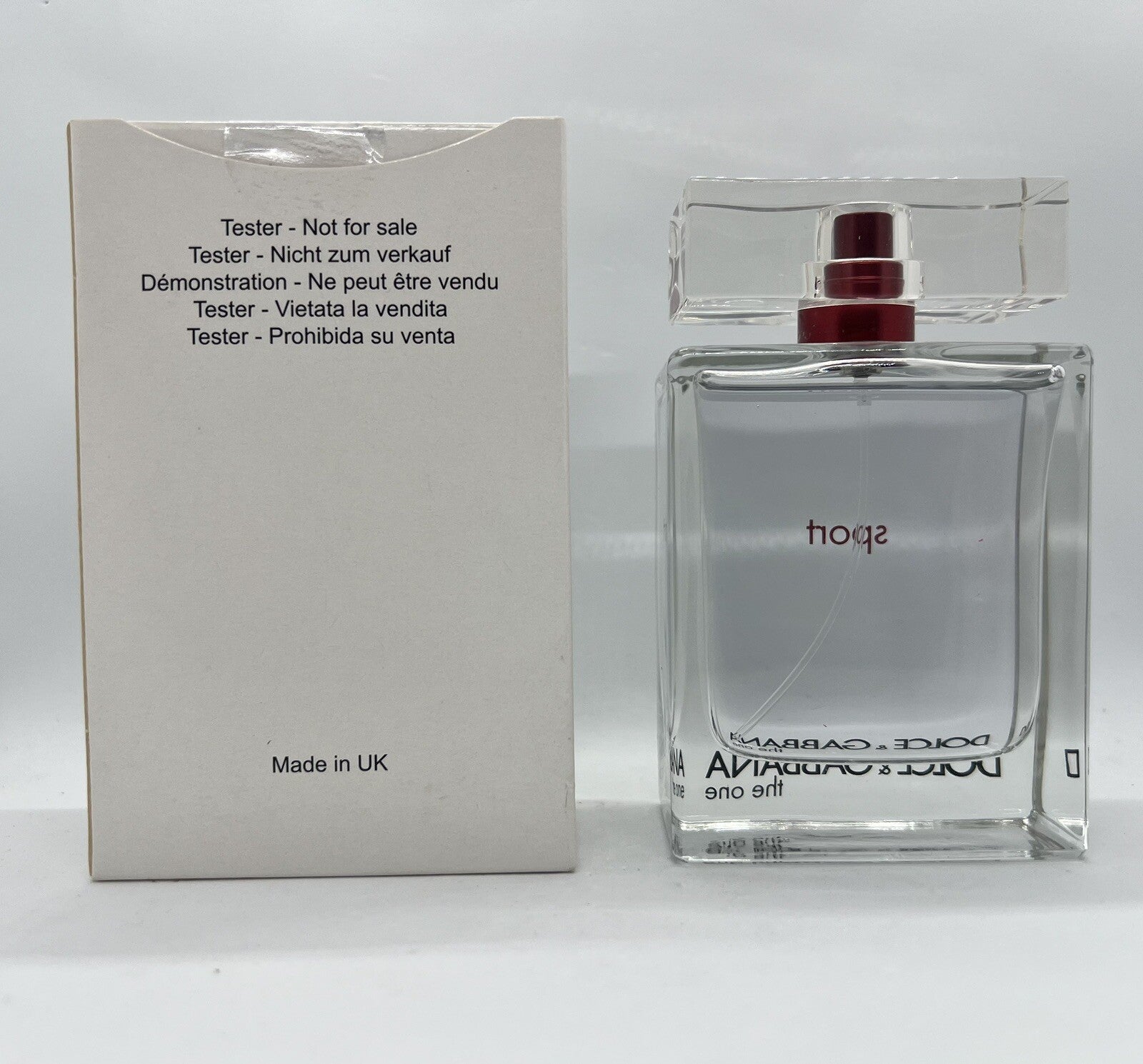 Dolce&Gabbana The One Sport edt 100ml/3.3 Oz  (TESTER) RARE HTF DISCONTINUED3