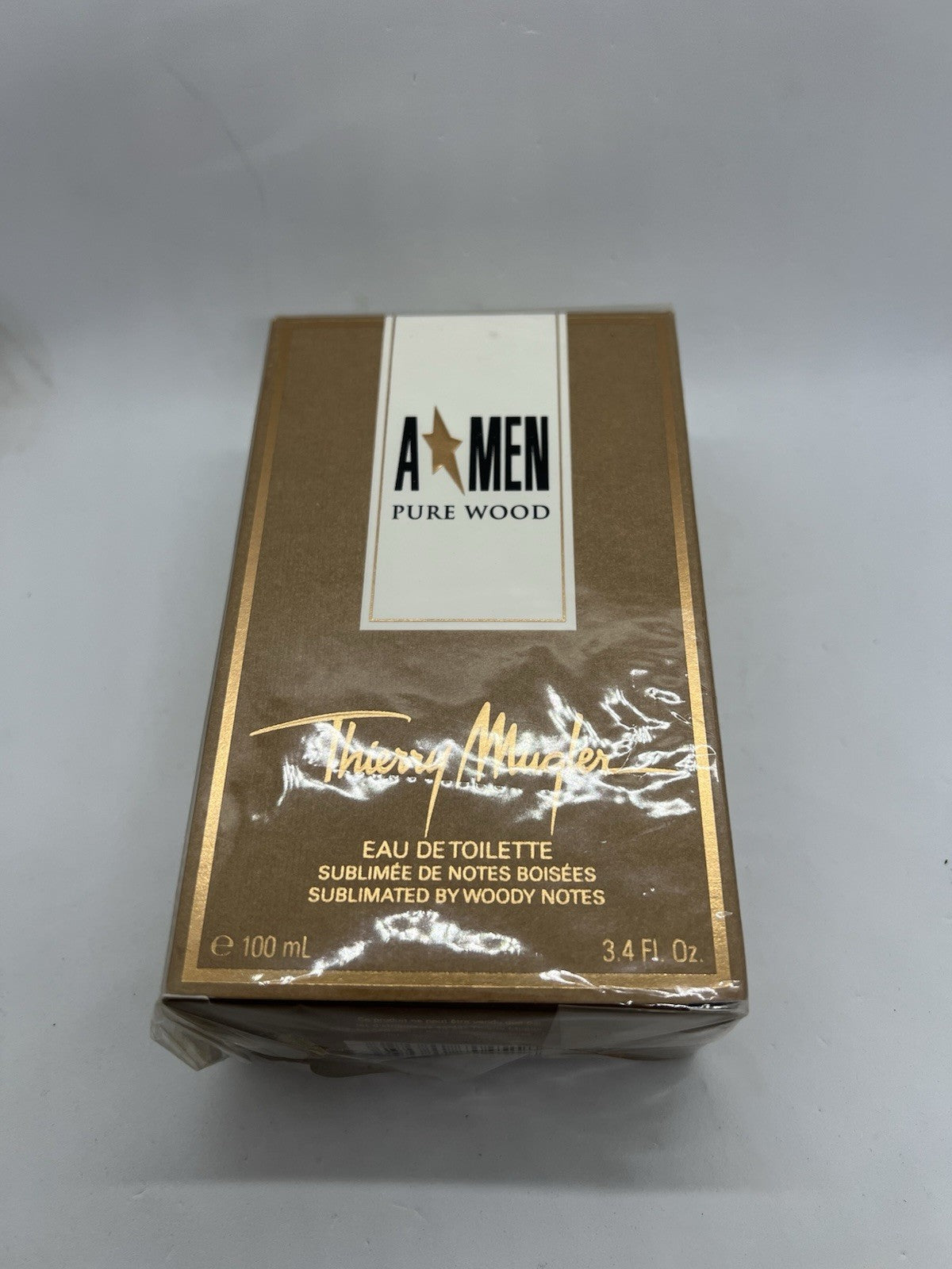 Thierry Mugler Pure Wood EDT 100ml/3.4oz Discontinued (SEALED)3