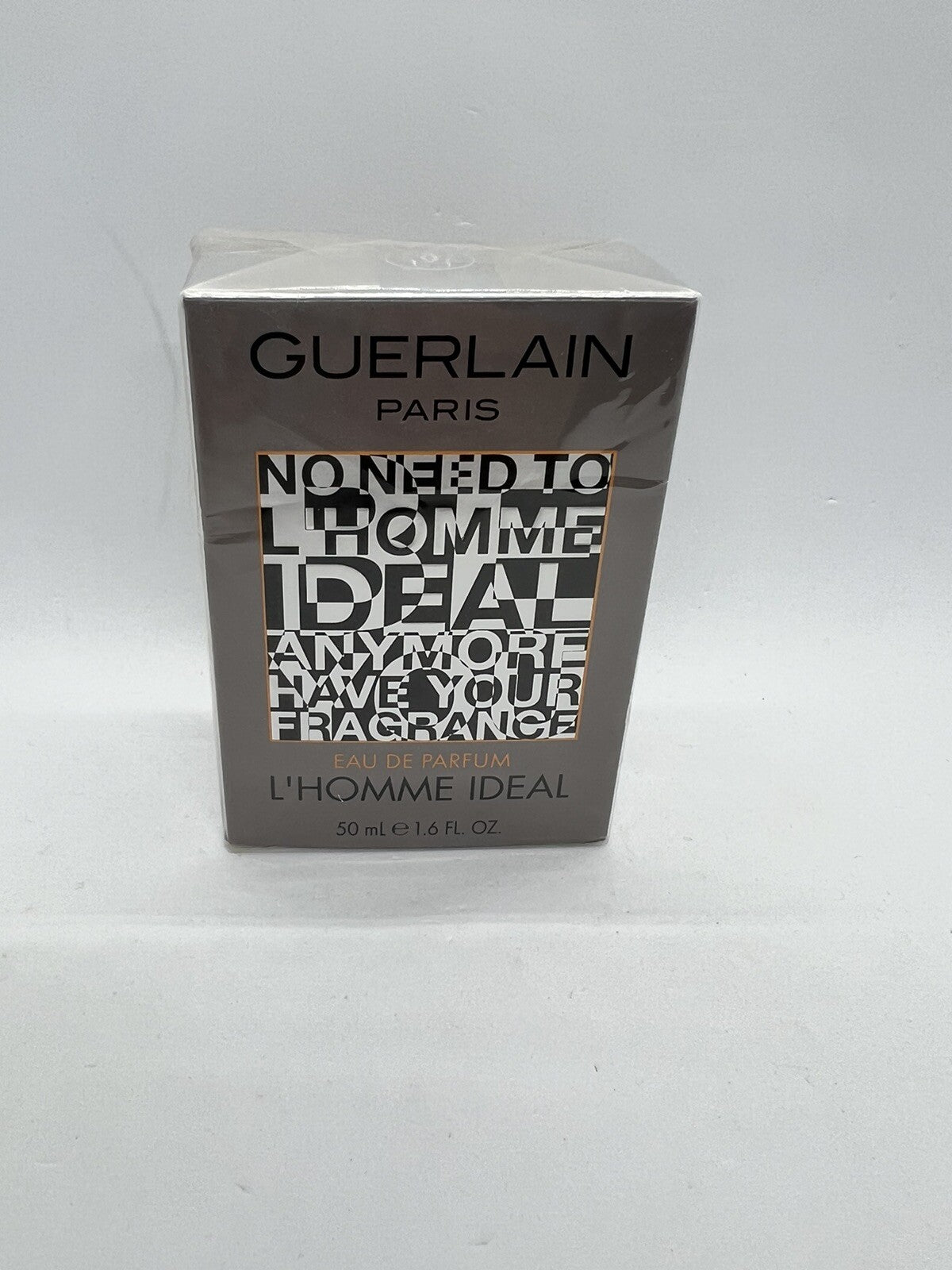 Guerlain L'Homme Ideal Edp  1.6 oz./ 50ml Brown Cap 2016 Batch. BNIB.3