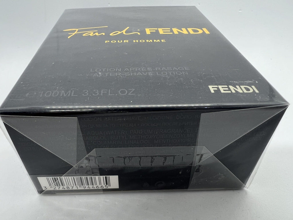 Fan di Fendi Pour Homme 3.3 oz / 100ml After shave lotion SEALED/RARE4