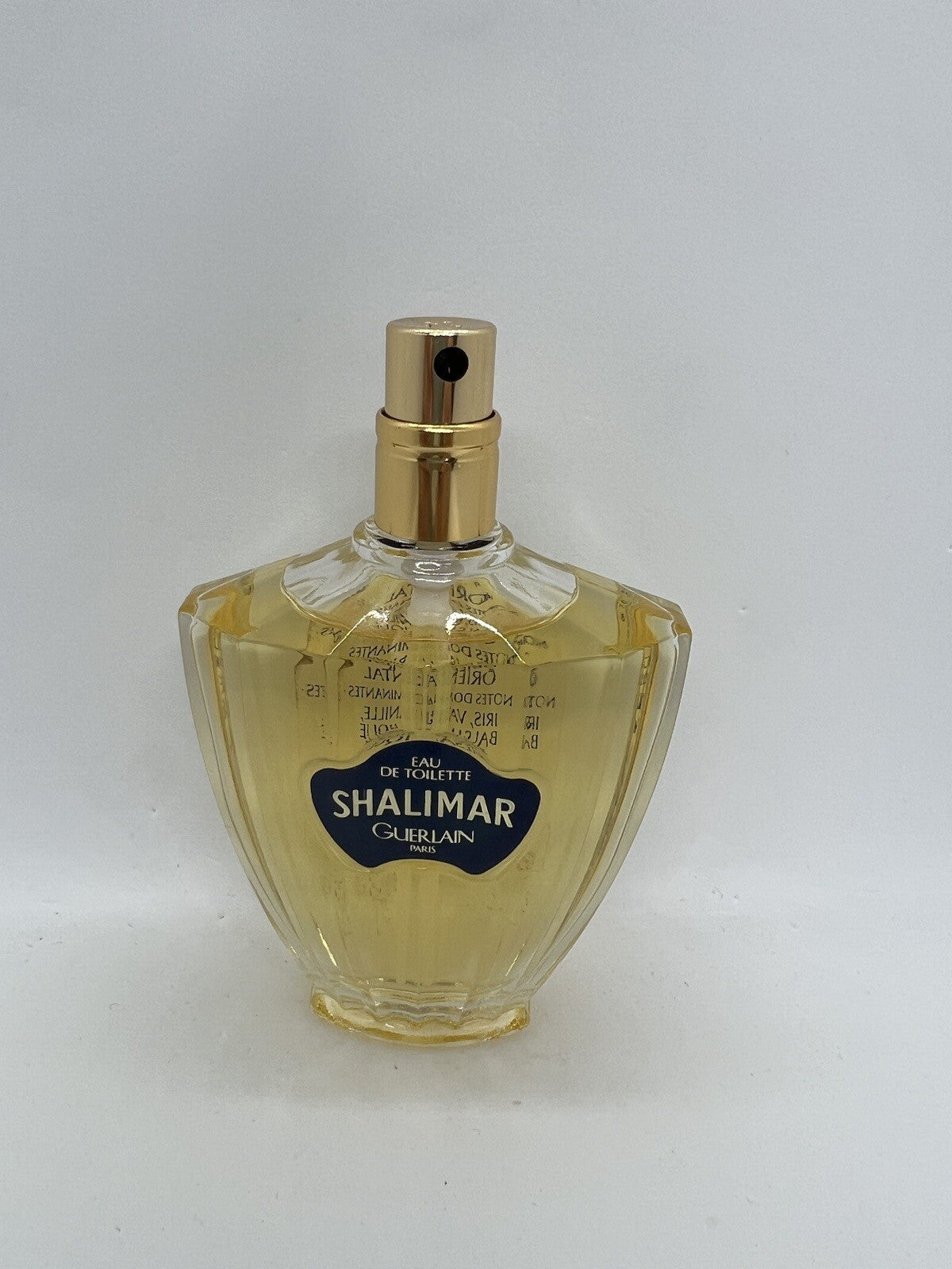GUERLAIN SHALIMAR EDT 1.7OZ/50ML VINTAGE TESTER NO CAP NO BOX1