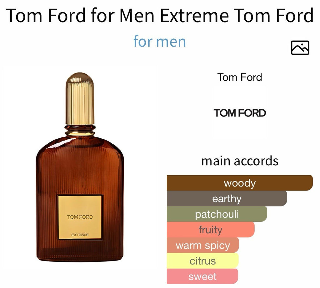 Tom Ford For Men Extreme edt 50ml/1.7 Oz Discontinued & Rare (See Pics)7