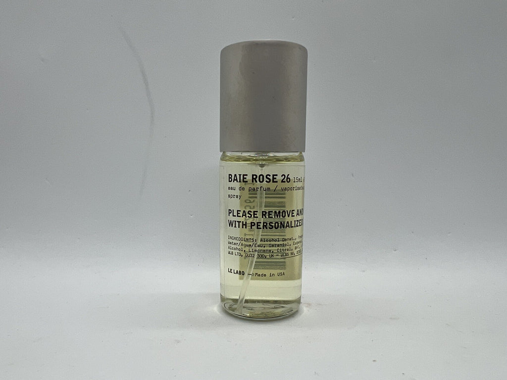 Le Labo Baie Rose 26 Chicago 0.5 Oz/ 15ml Tester No box See photos0