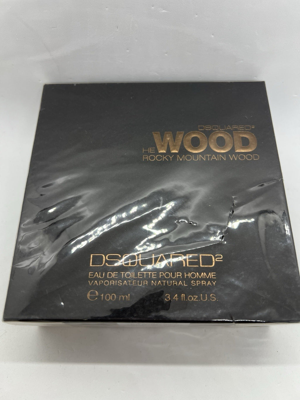 Dsquared2 He Wood Rocky Mountain Wood Edt 3.4oz/100ml Discontinued & Rare1