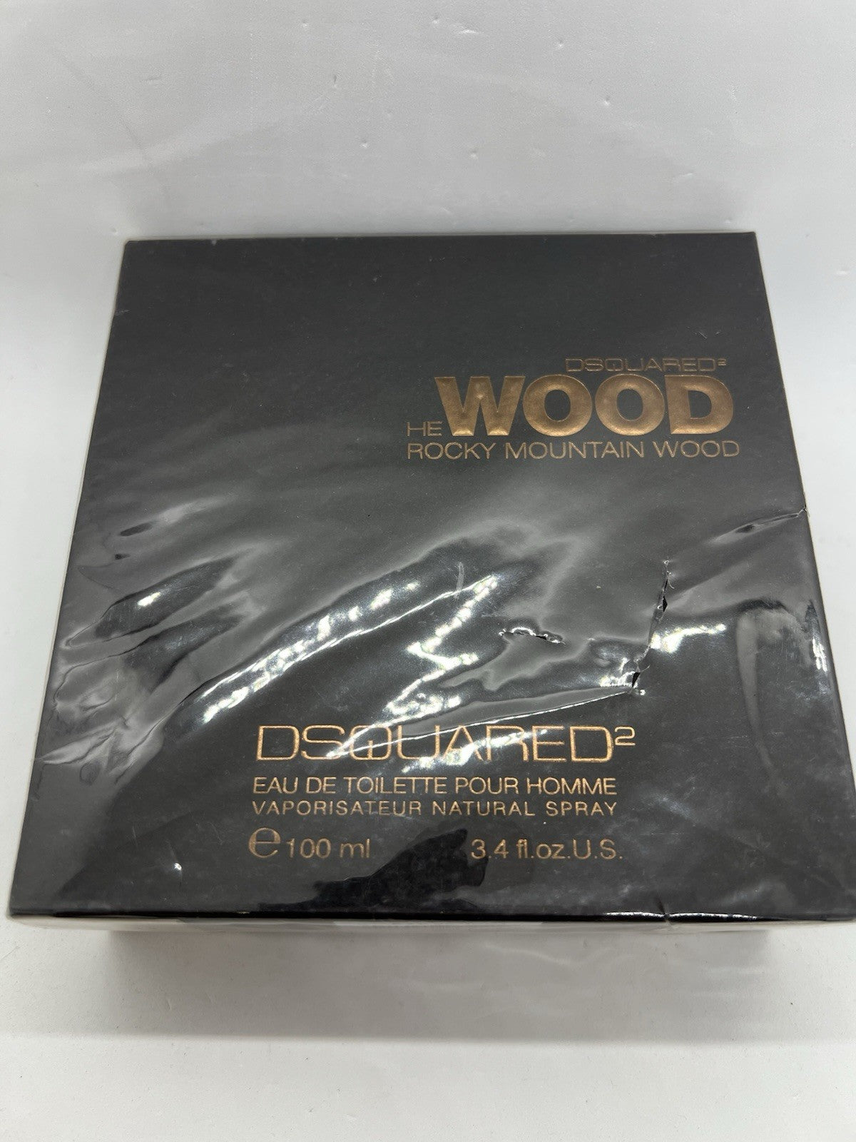 Dsquared2 He Wood Rocky Mountain Wood Edt 3.4oz/100ml Discontinued & Rare1