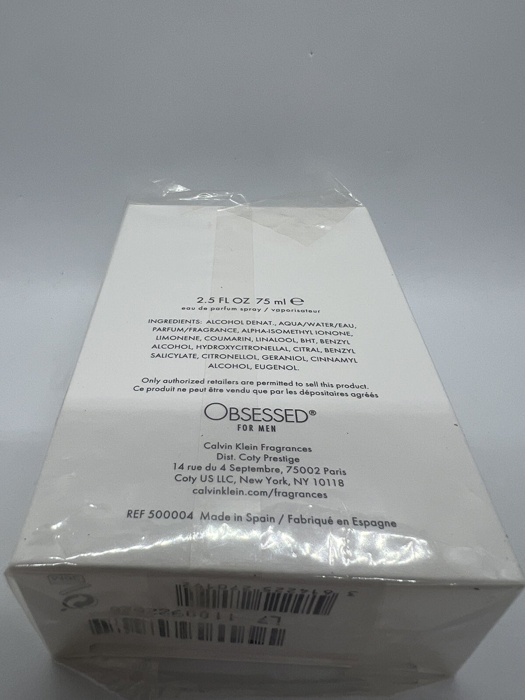 Calvin Klein cK Obsessed Edp Intense For Men 2.5 Oz/75ml7