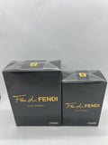 Fan di Fendi Pour Homme Edt 50ml + After shave lotion 100ml ( SEALED )0
