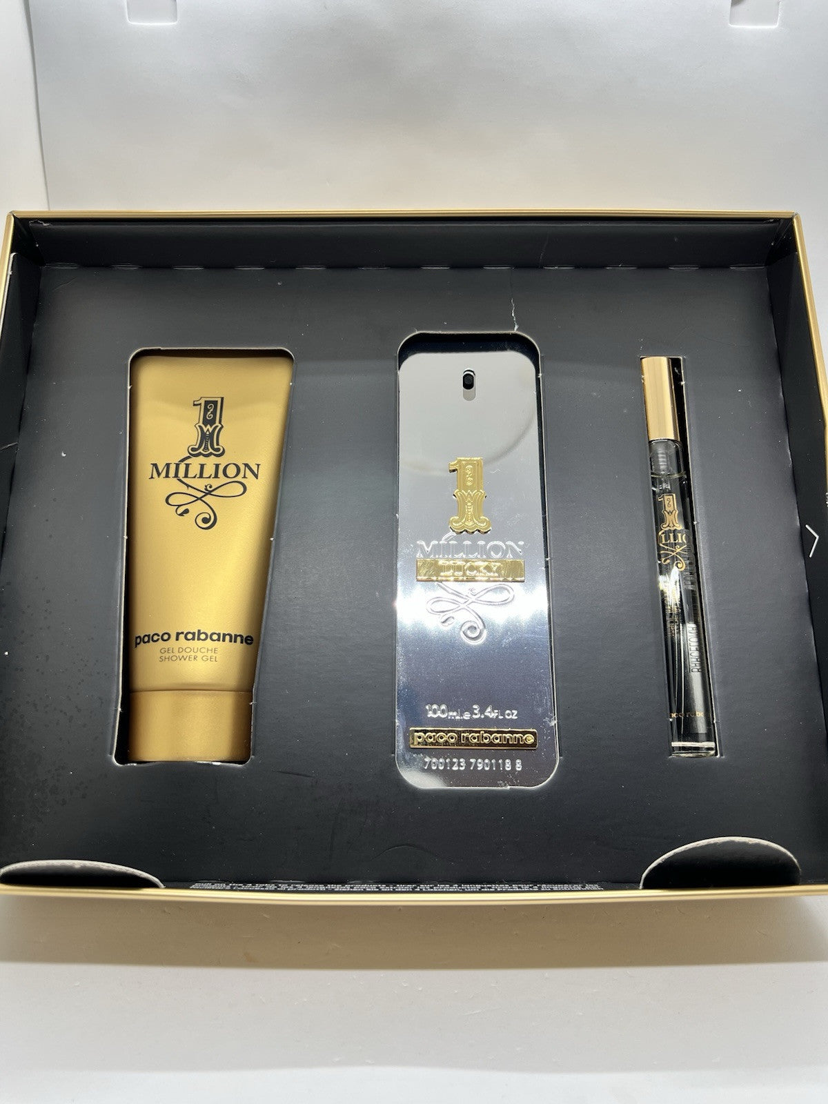 Paco Rabanne 1 Million Lucky edt 100ml 3-Piece Gift Set (Discontinued)0